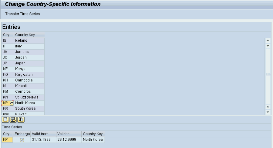 Practical Guide to SAP GTS Part 1: SPL Screening and Compliance Management - Embargo GTS Master Data