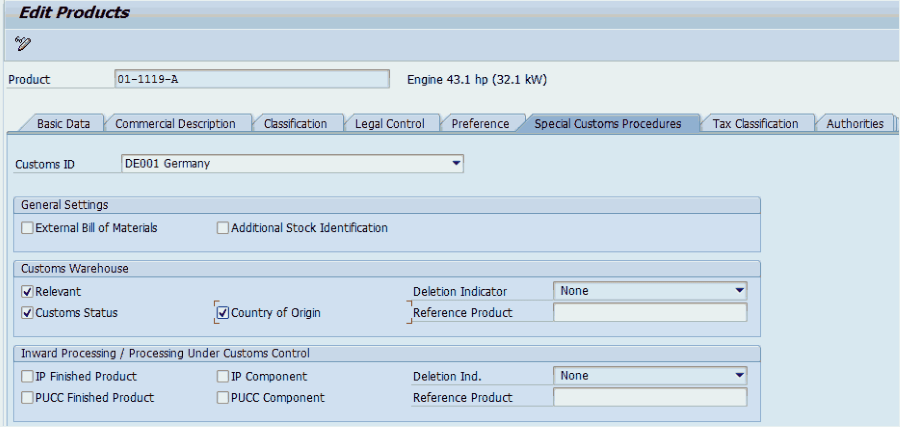 Practical Guide to SAP GTS Part 3: Bonded Warehouse, Foreign Trade Zone, and Duty Drawback - Classification